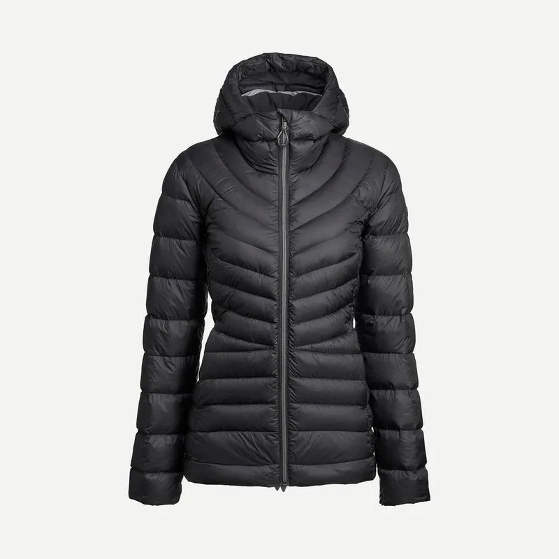 Jaqueta Feminina de Trekking com Enchimento em Plumas MT500 -10°C Simond Preta- GG