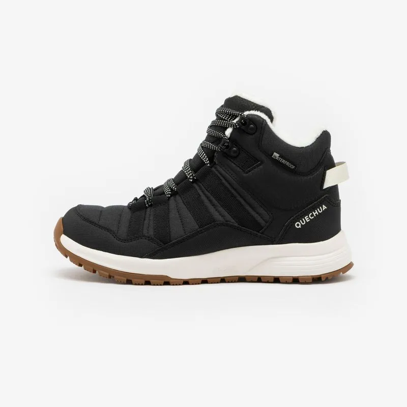 Bota Feminina de Trilha na Neve Impermeável NH500 Mid Quechua Preta - 39 BR