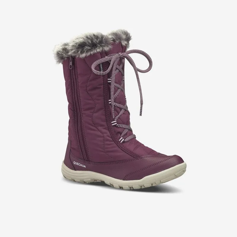 Botas Infantil de Trilha Impermeável Quechua Bordo Bota Infantil Caminhada Quentes Impermeáveis SH500, 29 BR