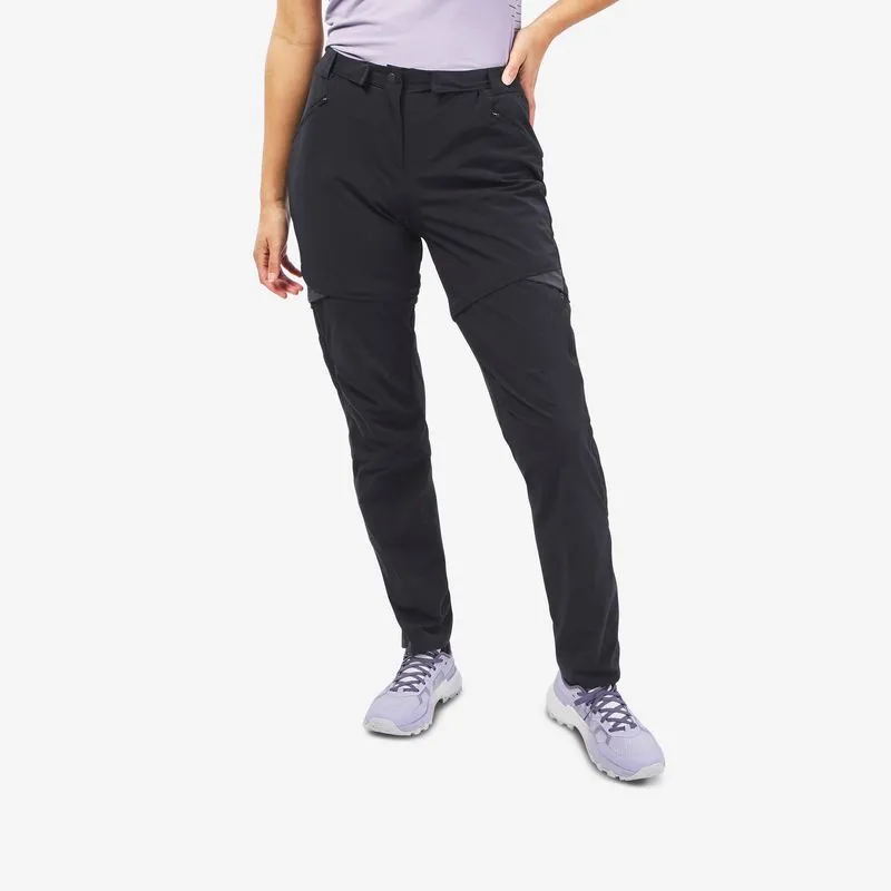 Calça Modular Feminina de Trilha MH550 Quechua Preta - 44