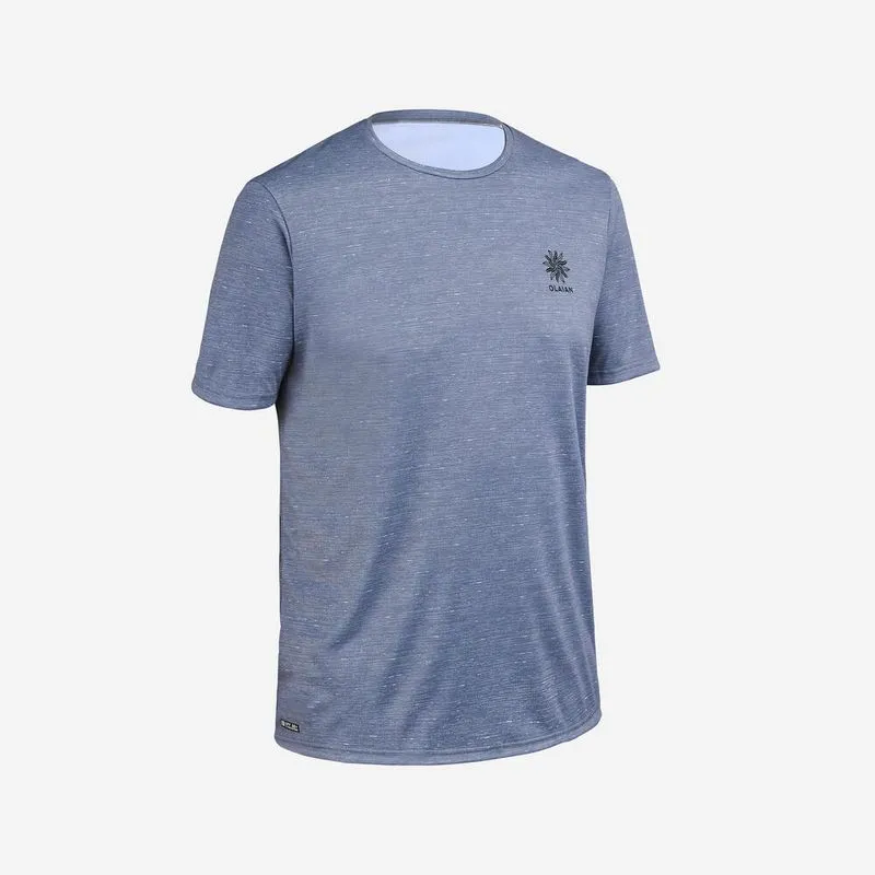 Camisa Masculina de Surf Proteção Uv50+ 900 Bs Olaian Cinza, 3G