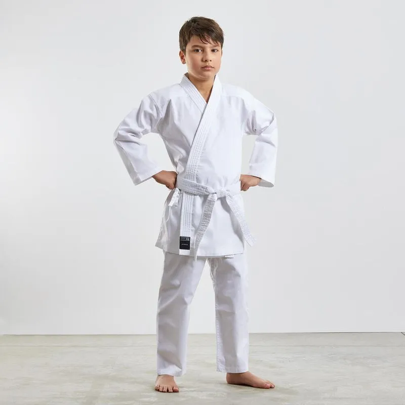 Kimono Infantil de Karatê 100 Outshock Branco - 130 cm