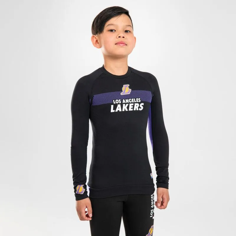 Camiseta Infantil de Basquete Ut500 Nba Tarmak Preta - 5-6 ANOS