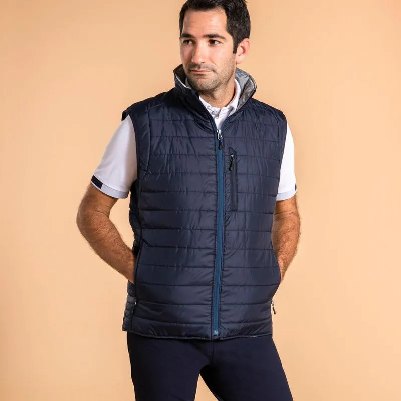 Colete Masculino de Hipismo 100 Fouganza Azul Marinho - 3G