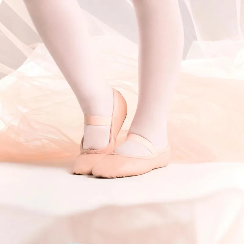 Sapatilha Infantil de Ballet Sola Inteira Starever Rosa - BR 27