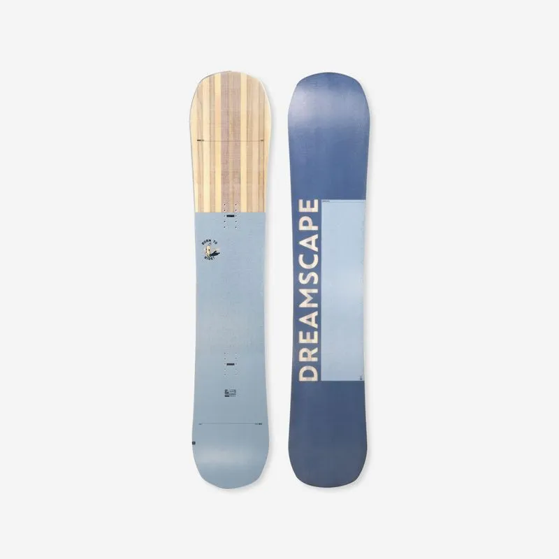 Prancha de Snowboard All Mountain e Freestyle Homem - SNB 100, 156cm
