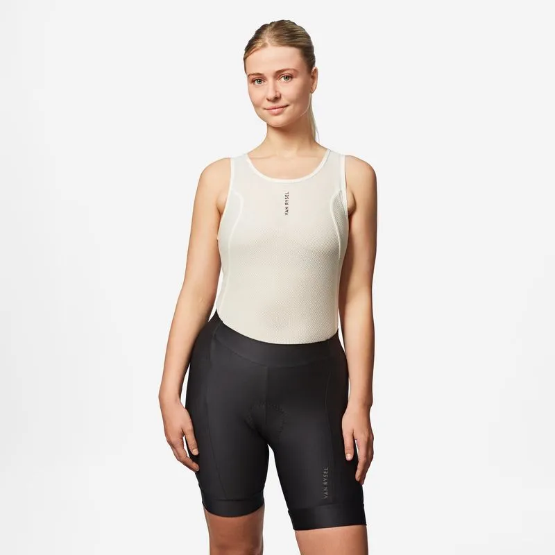 Shorts feminino de Ciclismo 100 - preto - P