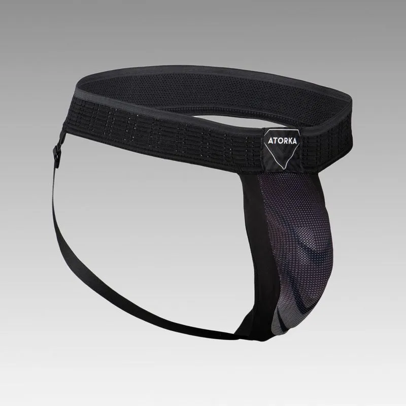 Coquilha Masculina de Handebol PAD 900 Kipsta Preta - GG