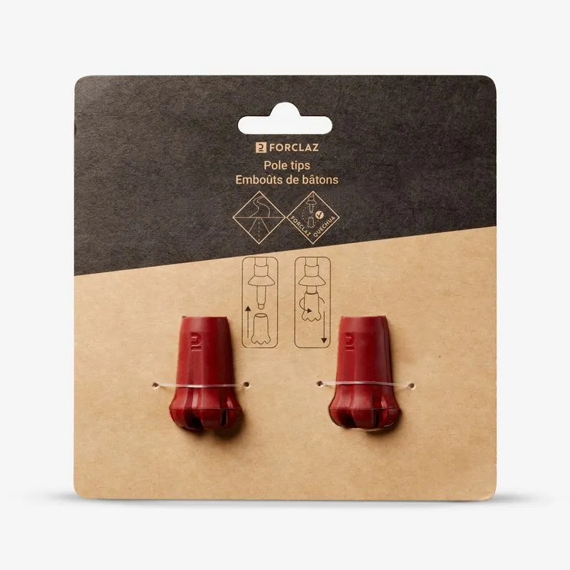Ponteira para Bastão de Trilha Forclaz Vinho - ÚNICO