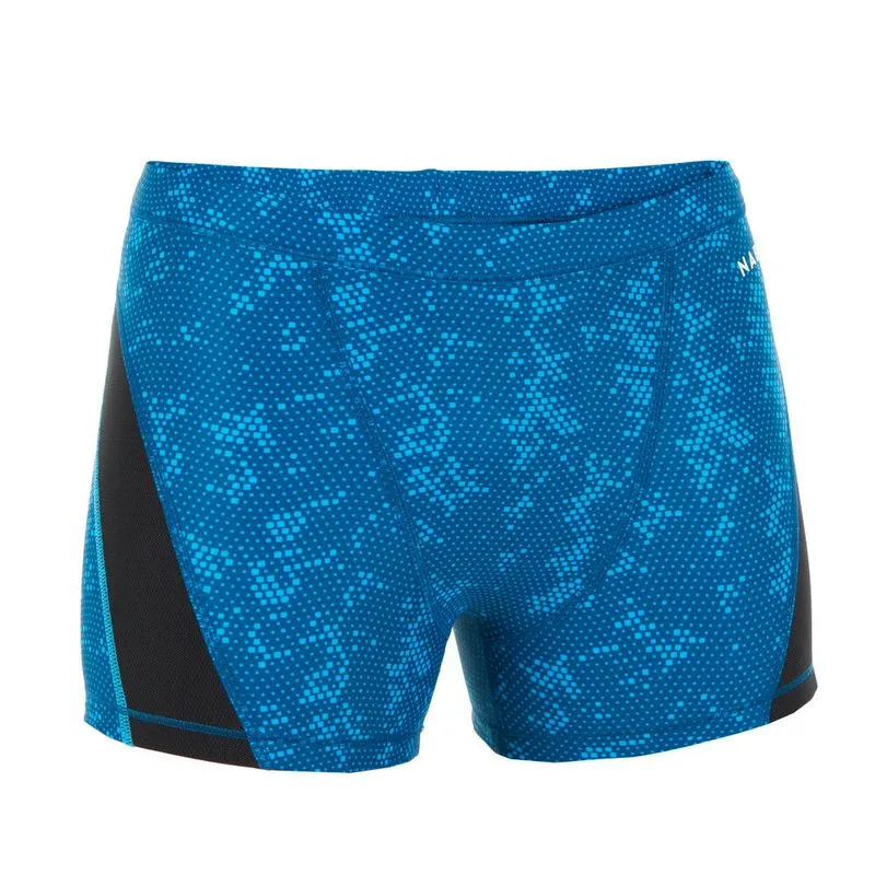Sunga boxer masculina de natação 500 Sunga boxer masculina de natação 500, preto, 52
