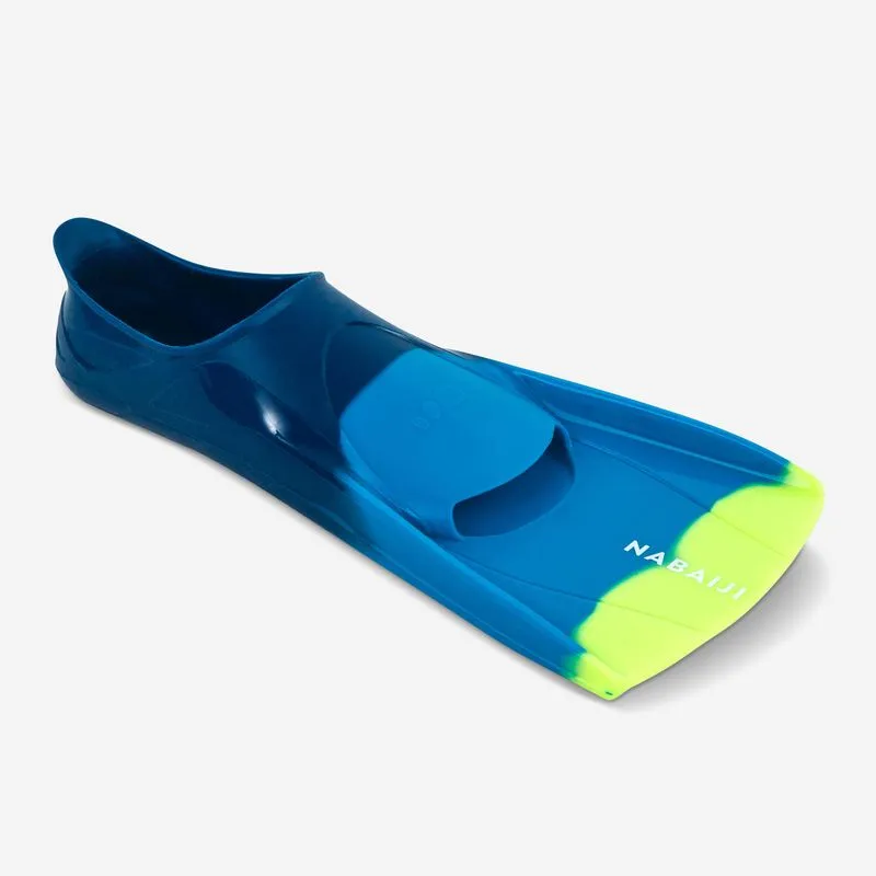 Nadadeira de Natação Pala Curta Nabaiji Azul e Verde - 33-34 BR