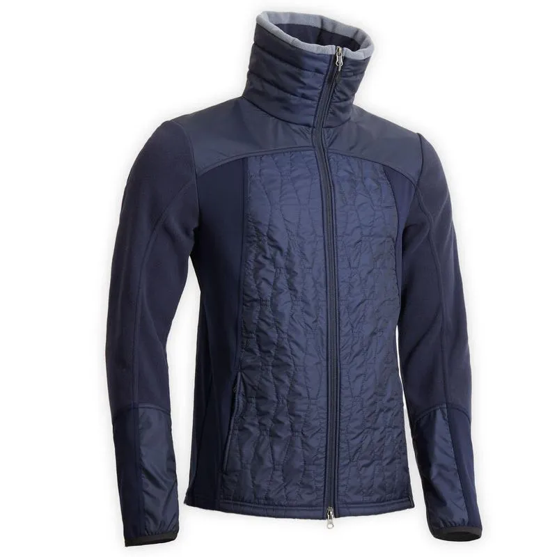 Blusa fleece masculina Hipismo 500, azul, 3G