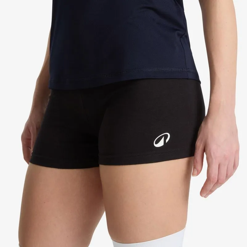 Short Feminino de Vôlei SH100 Allsix Preto Short Feminino de Vôlei Sh100 Preto Allsix, GG