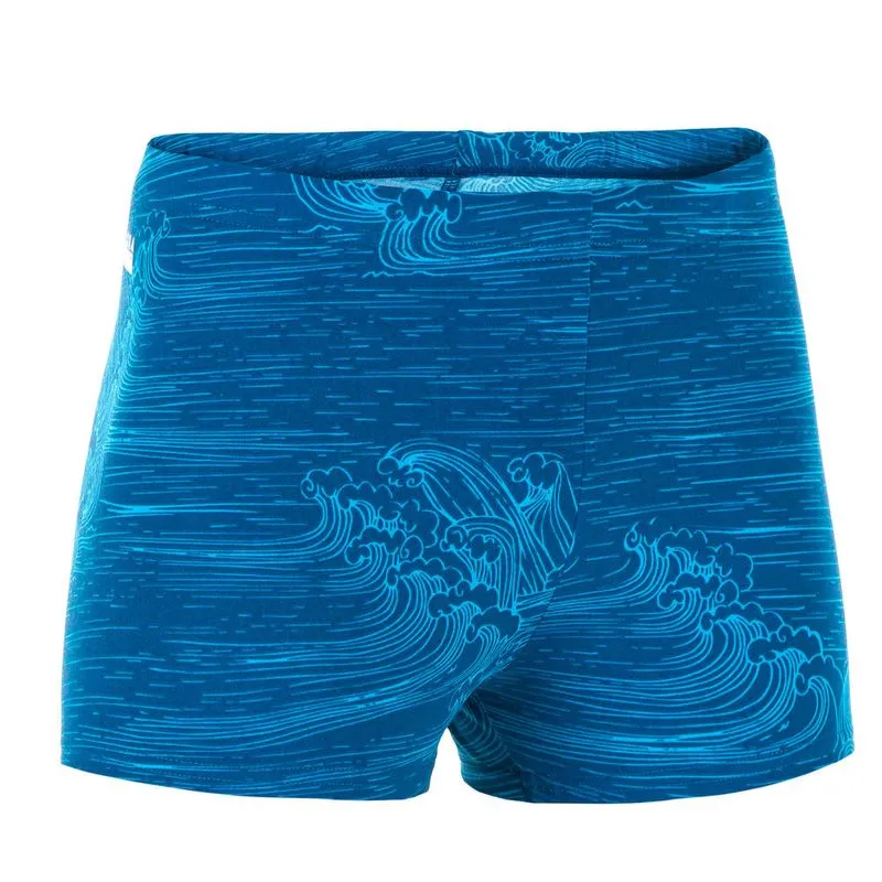 Sunga Infantil de Natação Fitib 500 Nabaiji Azul Boxer 500 fitib all mask 161-172cm14-15y Azul 8-9 ANOS
