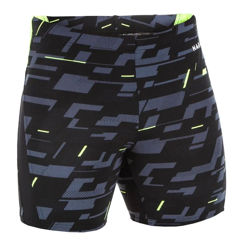 Sunga Boxer masculina de natação 500 Cinza - claro Sunga Boxer masculina de natação 500, cinza - claro, 52