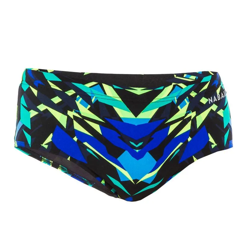 Sunga Slip masculina de Natação 900 Verde Trunk 900 side kal green**, uk 42- eu 50 Verde 38
