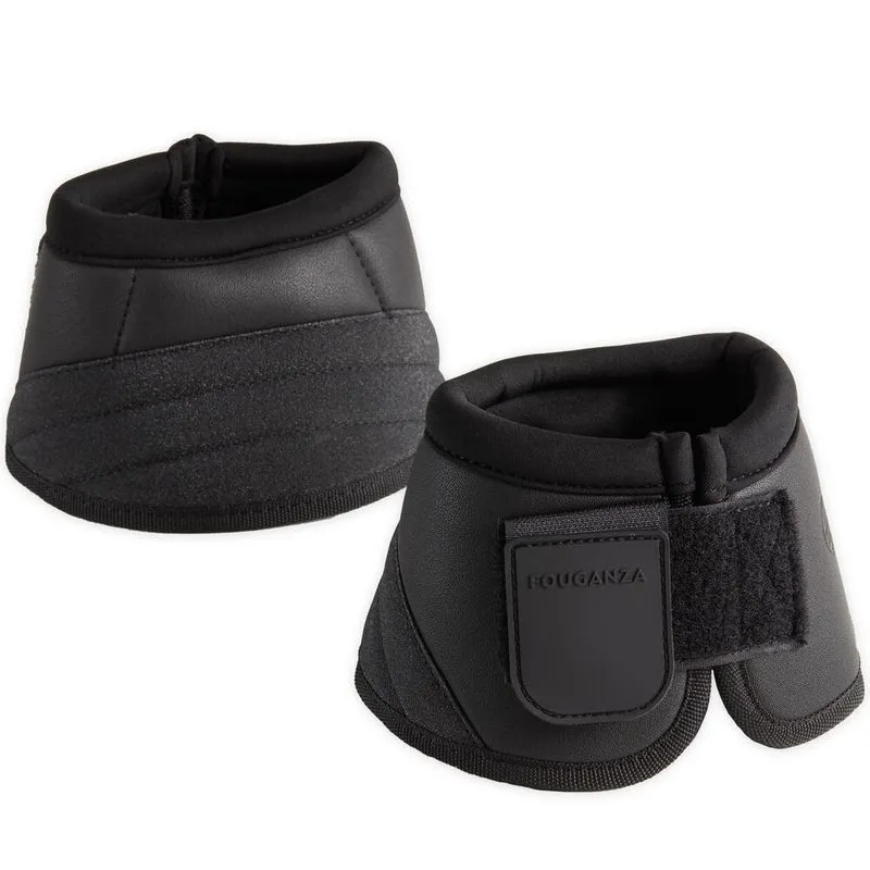 Cloches de Hipismo com Fecho Duplo e Trava Fouganza Preto Orb 500 blk, xl P