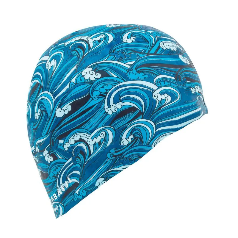 Touca de Natação de Silicone Geo Nabaiji Azul Silicone 500 print geo light gre, unique Azul