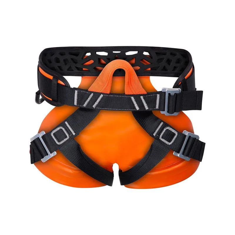 Cadeirinha Adulta de Canyoning Maskoon Simond Preta e Laranja - UNICO