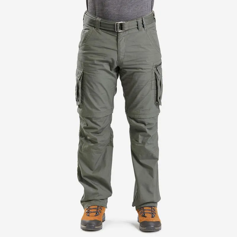 Calça Masculina de Trilha NH500 Cargo Forclaz Cinza - 48
