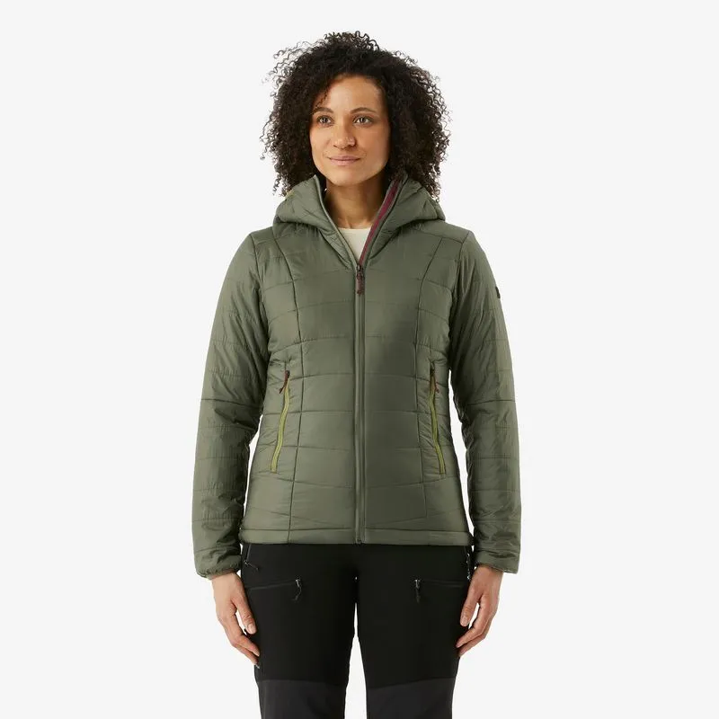 Jaqueta feminina de Trekking MT 100, G