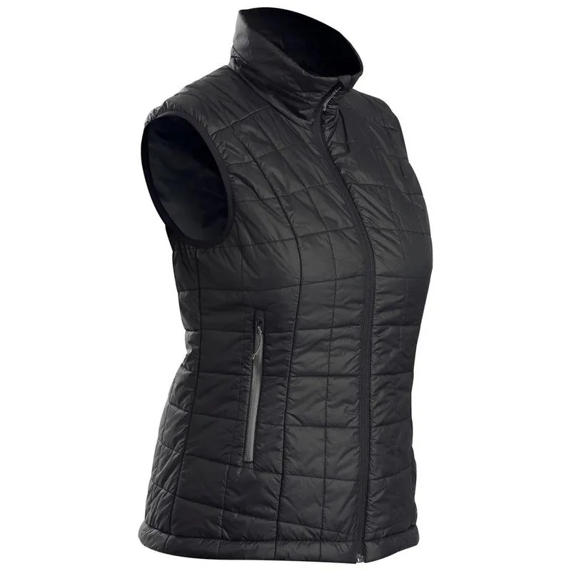 Colete feminino de trilha Trek 100 Trekk100 w sleeveless jacket blk, xs G