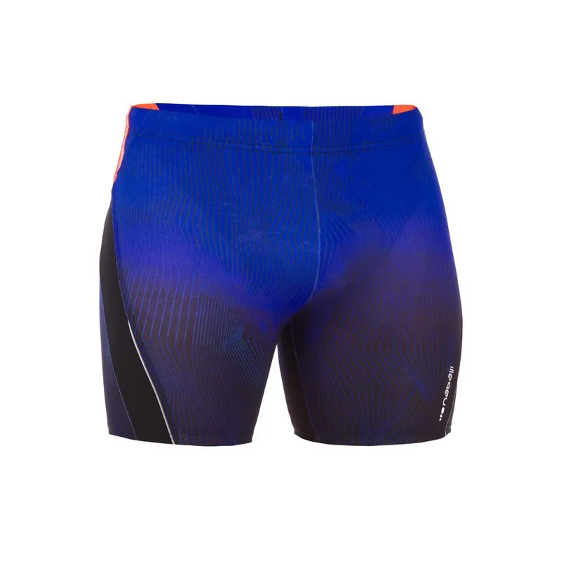 Sunga masculina de natação boxer 500 MID JAMMER 500 GRAD BLEU O UK 38 - EU 46