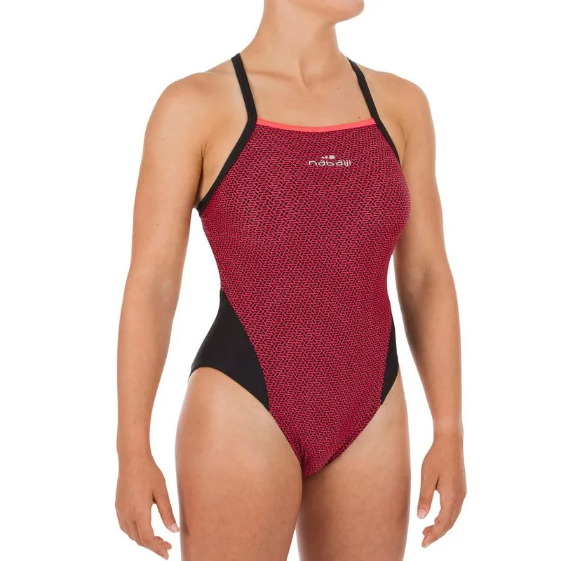 Maiô de natação lexa feminino Vermelho 1P 900 LEXA ALL XP RED**, UK 16 - EU 44