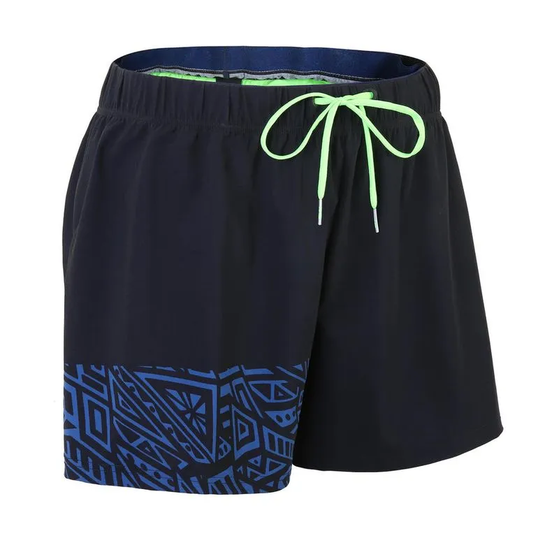 Bermuda de natação 150 masculina nabaiji Azul-preto SWIMSHORT 150 COURT MAO B, UK 36 - EU 44