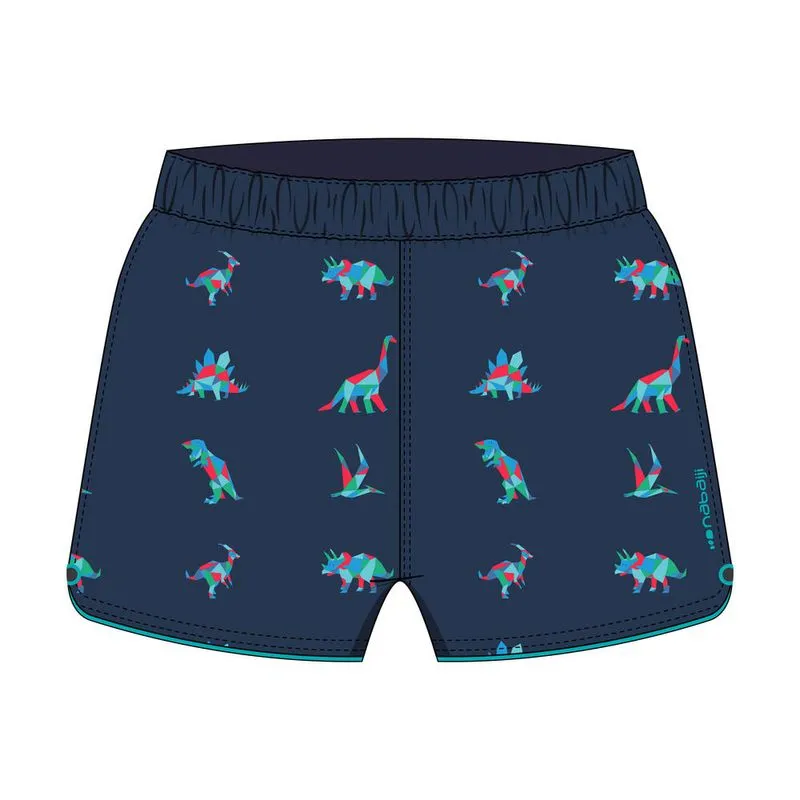 Bermuda de natação estampado bebê SWIMSHORT BB ORI DINO NA, 103-112CM 4-5Y
