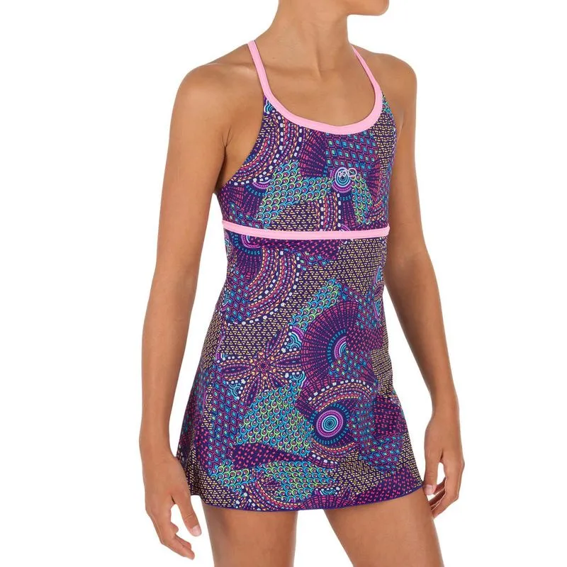 Maiô infantil de natação Riana dress Eve 1pg 100 riana dress eve pink***, 8 years 12 ANOS
