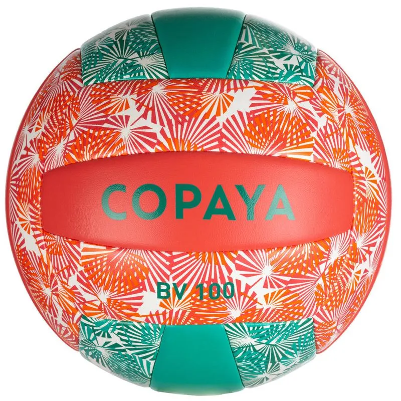 Bola de Vôlei de Praia BV100 Verde-rosa Bola BV100