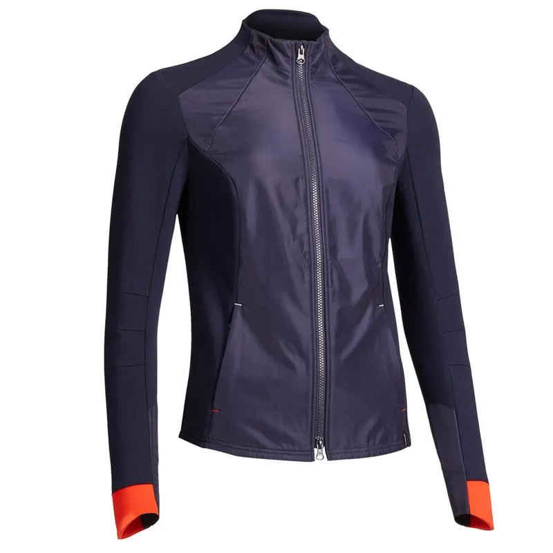 Casaco Equitação Feminino 500 Asphalt - asphalt-blue - 46