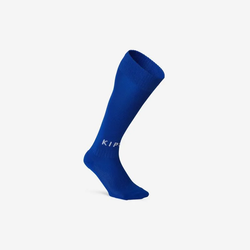 Meião Adulto de Futebol Essential F100 Kipsta Azul - BR 25