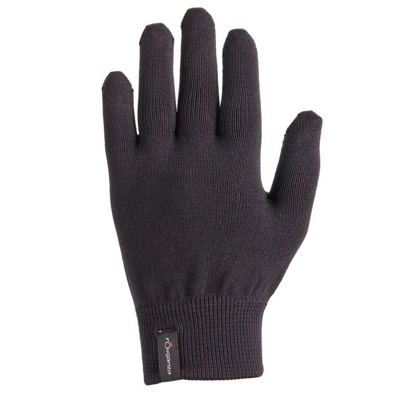 Luvas de Equitação 100 Infantil GLU 100 JR BLACK, 12-14 YEARS