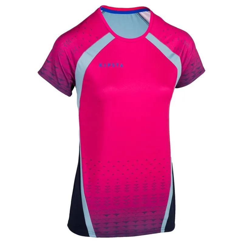 Camiseta de vôlei de quadra feminina V500 Camiseta de vôlei feminina V500