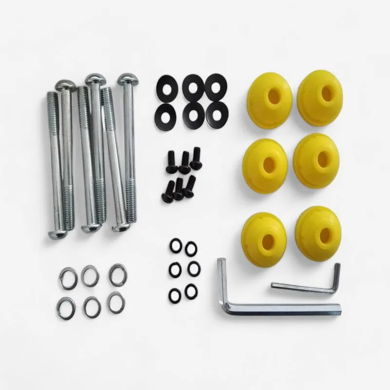 [sav] Parafusos para Trampolim Fit Pro 900 (conjunto) Domyos Preto, UNICO