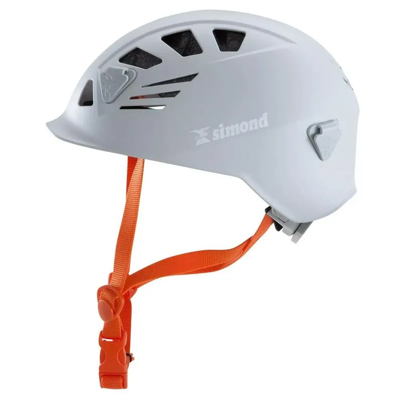 Capacete Adulto de Escalada e Alpinismo Rocky Simond Cinza - 54-61 CM