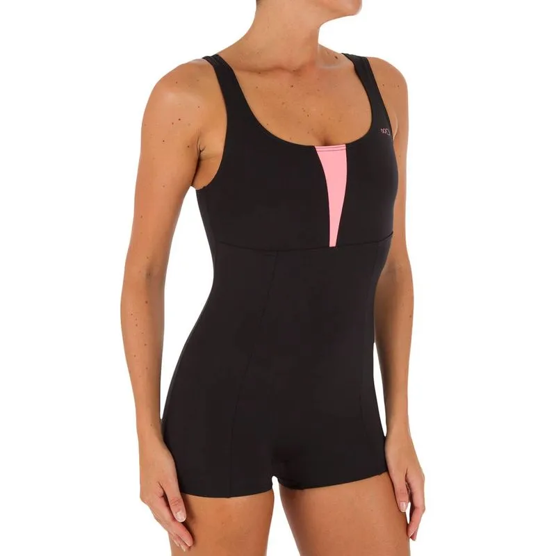 Maiô de hidroginásica karol feminino nabaiji 1P KAROL SHORTY BLACK ORA, UK 24 - EU 52