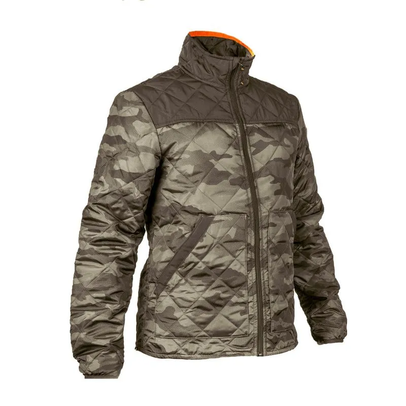 Jaqueta Camuflada com Isolamento Térmico e Corta Vento PADDING JACKET 100 CAMO HT, 4XL