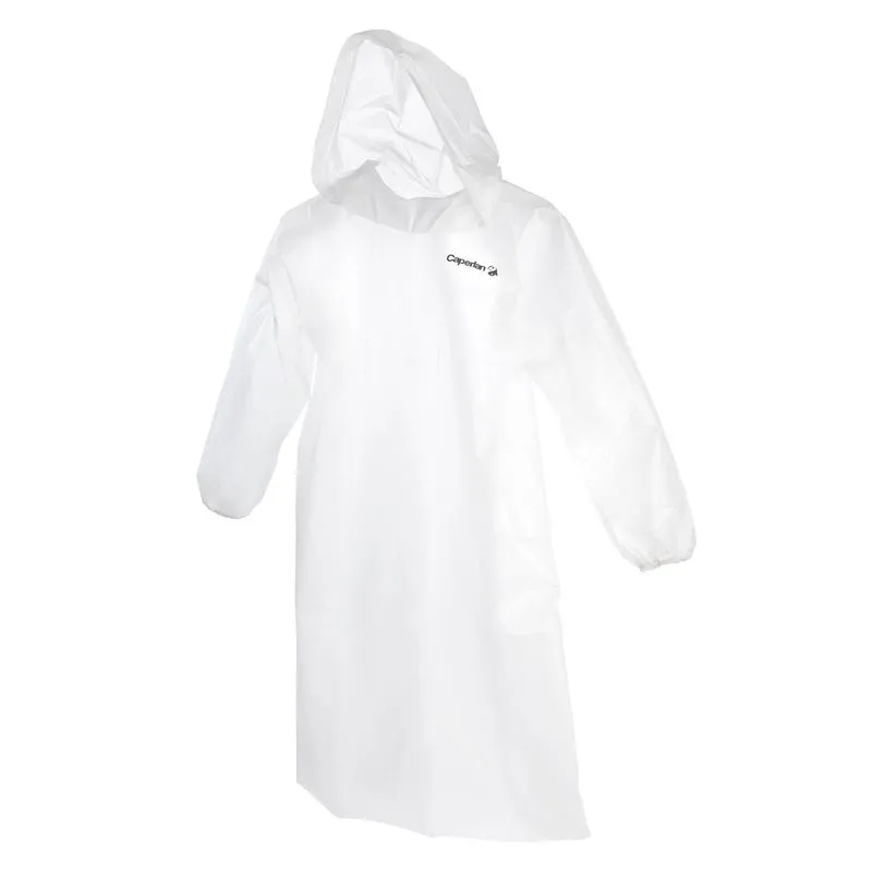 Capa de Chuva Adulta de Pesca Regular Caperlan Branca - 2