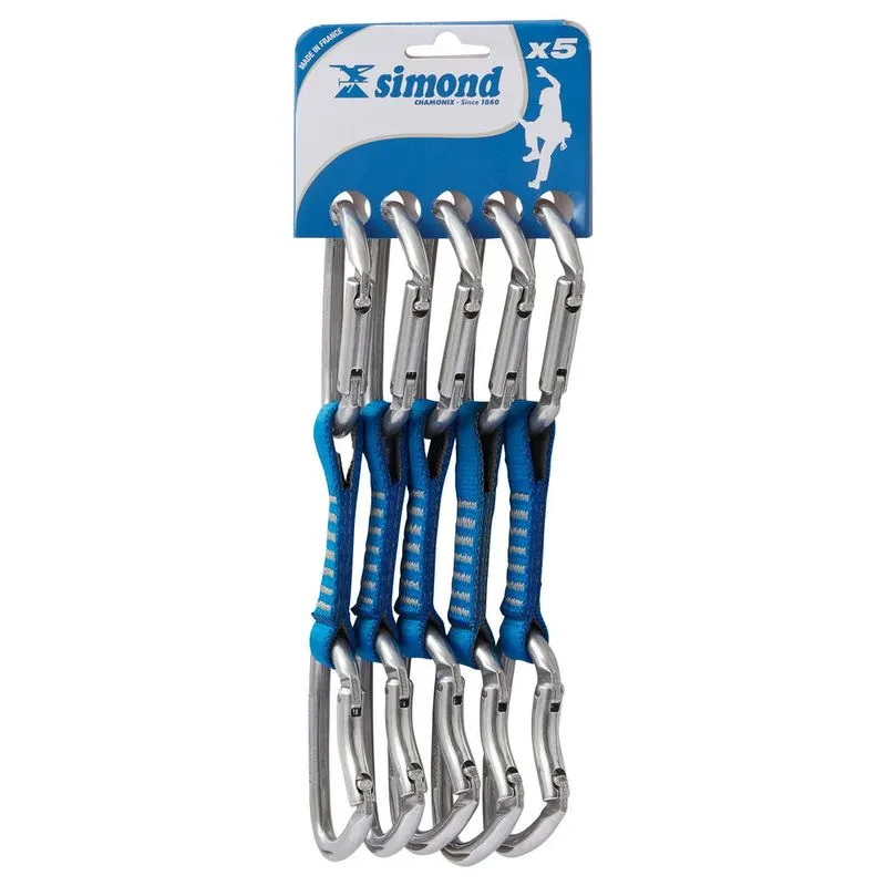 Costura expressa de escalada 17 cm Rocky Simond X5 PACK ROCKY, .