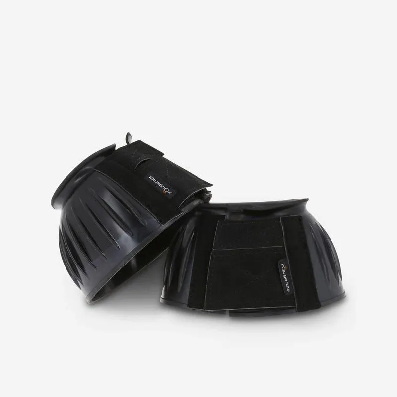 Cloches de Hipismo Borracha Fouganza Preto - P
