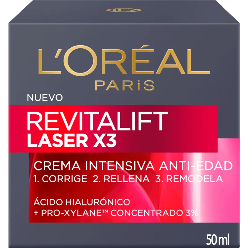 Crema Facial Día L’Oréal Revitalift Antiarrugas Láser 50 ml