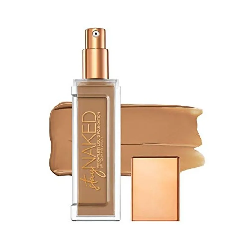 Urban Decay Stay Naked Weightless Liquid Foundation, 51wy - Cobertura Construível Sem Caking - Matte Finish Dura Até 24 Horas - Impermeável
