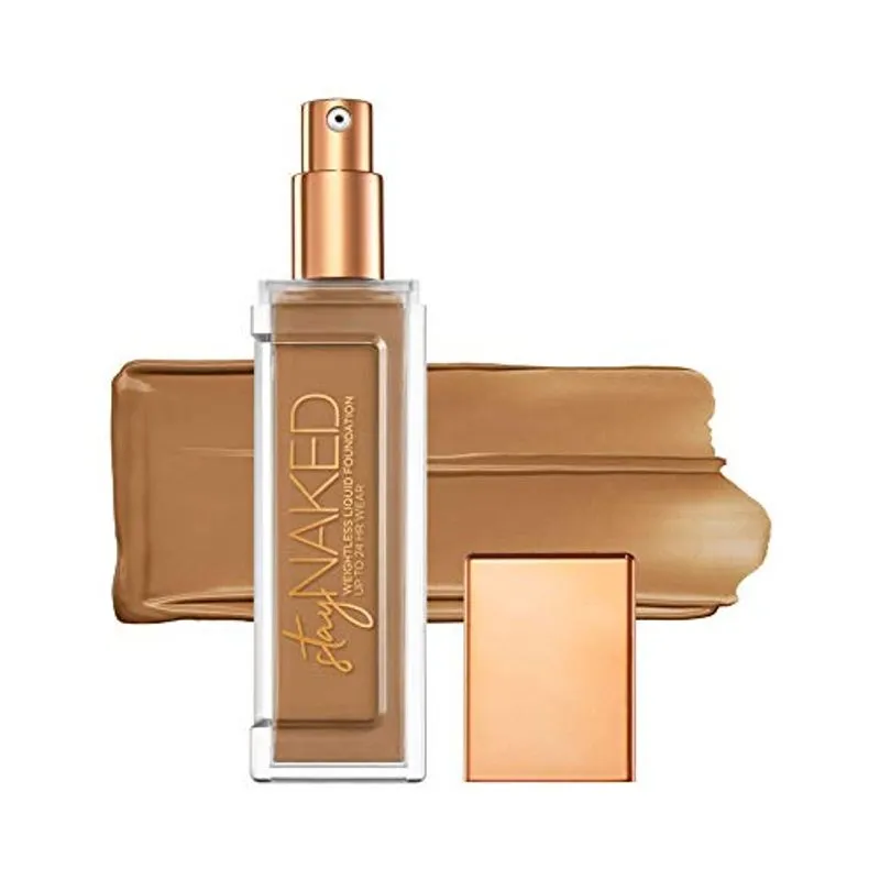 Urban Decay Stay Naked Weightless Liquid Foundation, 50cg - Cobertura Construível Sem Caking - Acabamento Fosco Dura Até 24 Horas - Impermeá