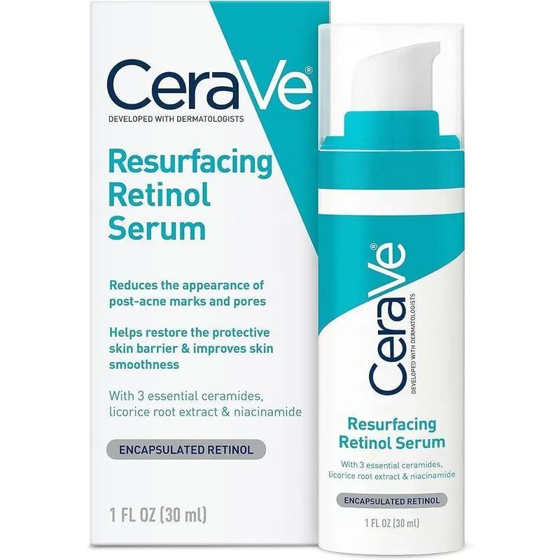 Sérum Resurfacing Retinol Cerave Todos Os Tipos De Pele 30ml