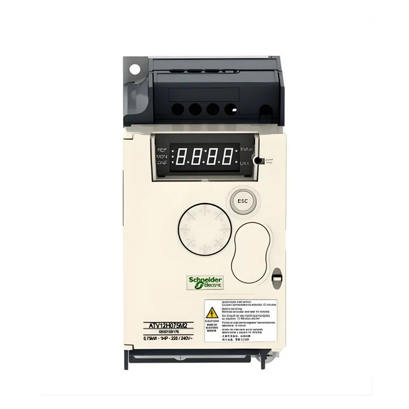 Inversor de Frequência 1,0CV 0,75KW 200 a 240V Trifásico IP20 Altivar 12 ATV12H075M3 Schneider Inversor de Frequência 1,0CV 200/240V Trifásico ATV12H075M3 Schneider