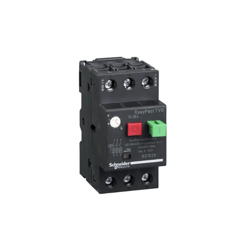 Disjuntor Proteção Motor 13-18A Gz1E20 Tesys Schneider