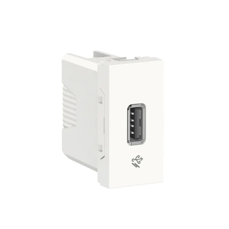 Módulo Usb Conector De Dados S70547104 Branco Orion Schneider